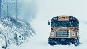 Bus driving in winter