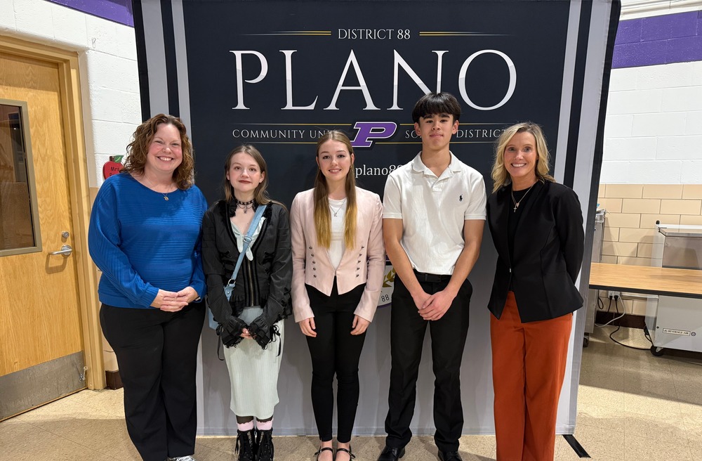 High School Students, Teacher, Superintendent