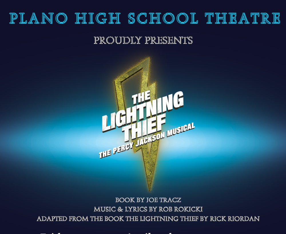 PHS Musical The Lightening Thief Flyer
