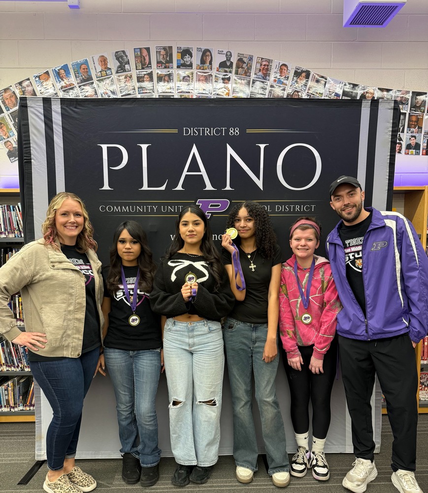 PMS Student Council members and their sponsors