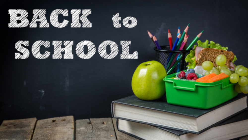 books with lunch box for back to school