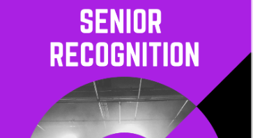 Senior Recognition Flyer with Date