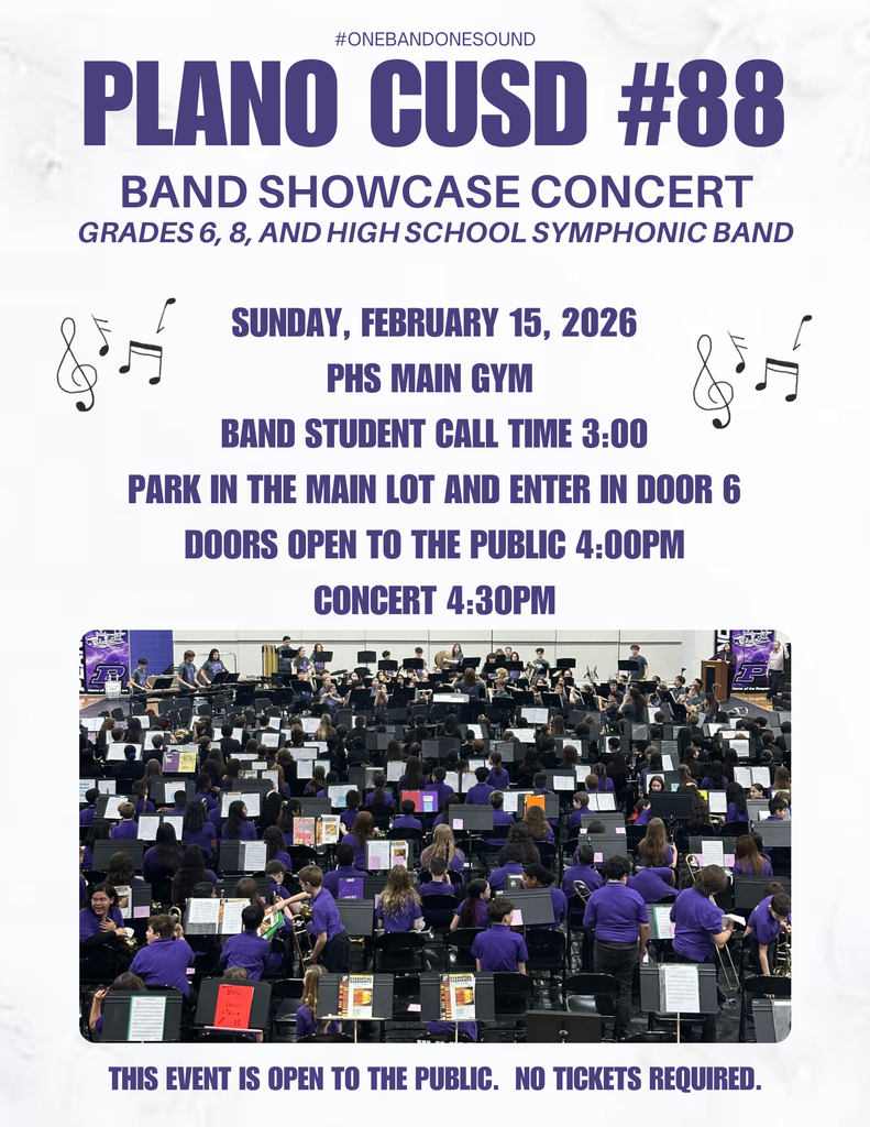 Band Showcase Concert with details 4:30