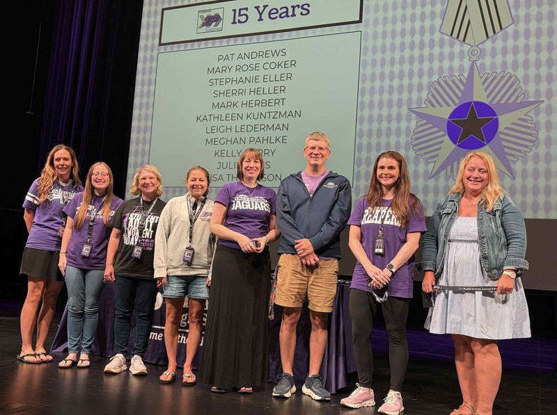 teachers on stage 15 years