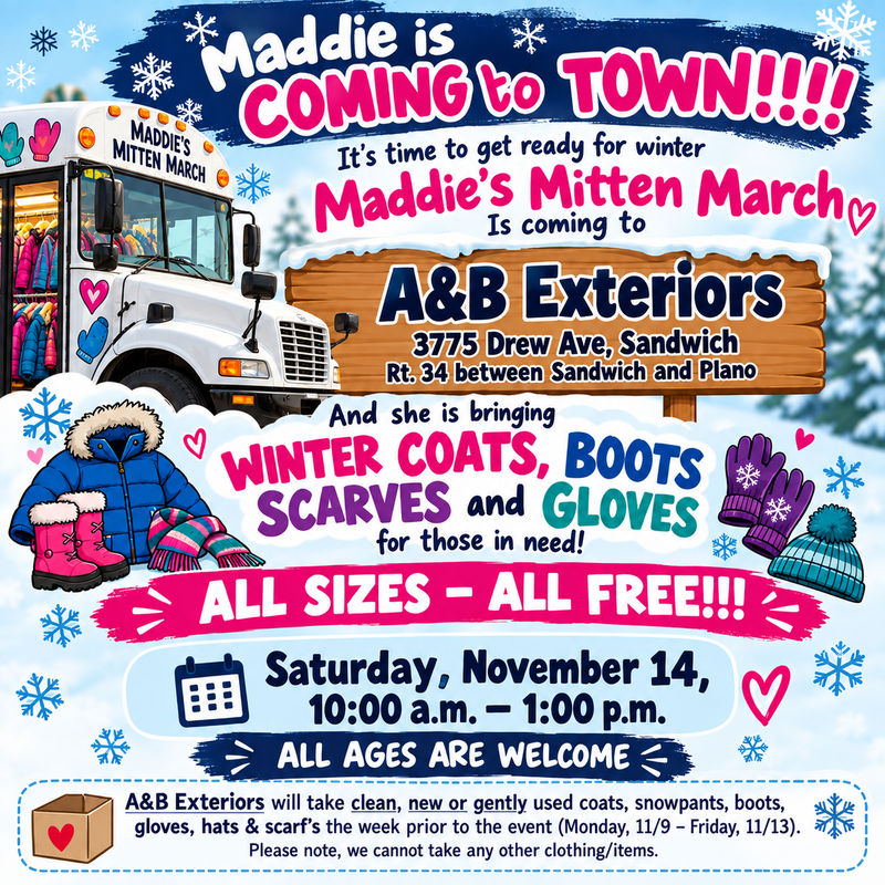 Maddie's Mitten March Flyer