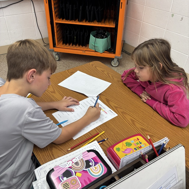 Mrs. Collier’s 3rd graders were introduced to the concept of climate. Students explored different climates in several regions and combined maps to find global climate patterns. 