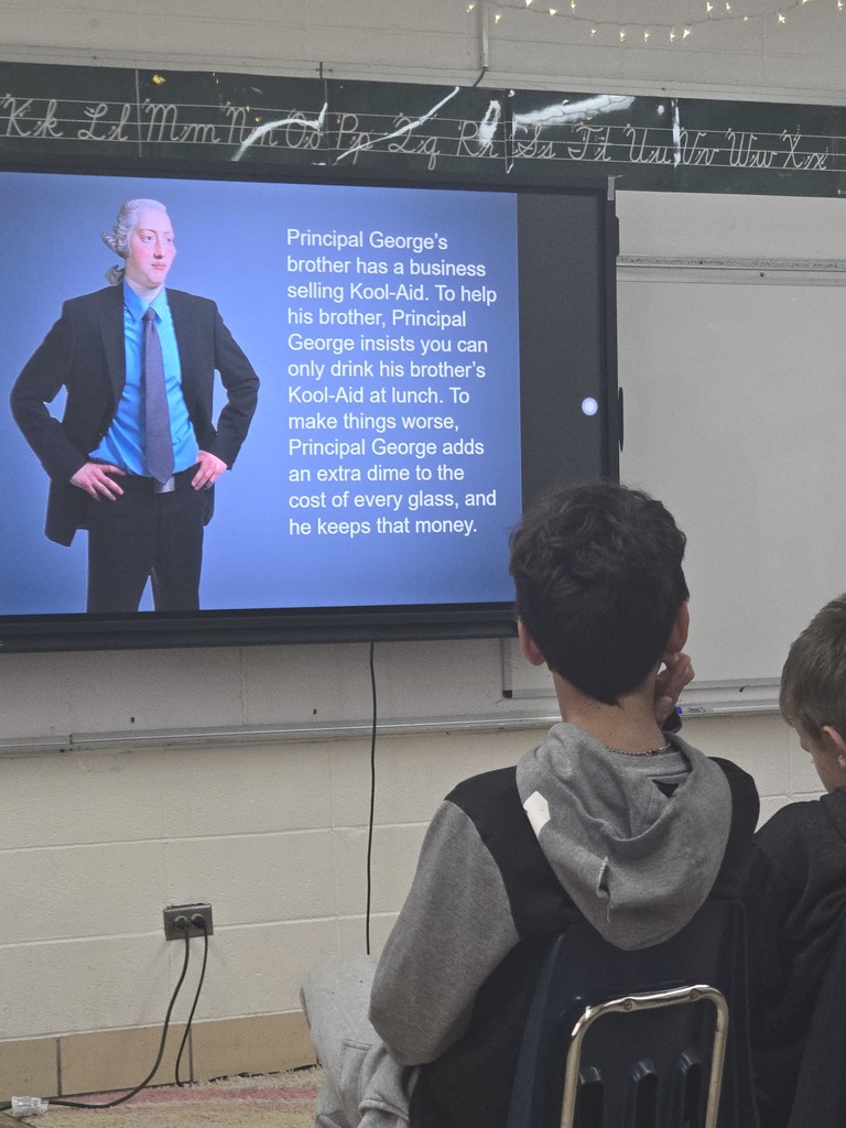 The Texas County Prosecuting Attorney, Mr. Parke Stevens visited Mrs. Dahms and Mrs. Hazelwood's 4th grade students to talk about the importance of The Constitution of the United States. The students were prepared with some great questions about the constitution and how court rooms work.   Thank you Mr. Steven's for taking time out of your day to visit our classroom!