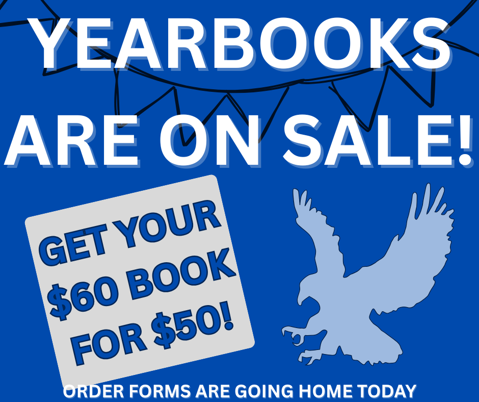 Yearbooks are on sale
