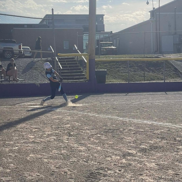 The Plato Eagles win 20-7 at Stoutland. Sophia Craddock hits first career home run!