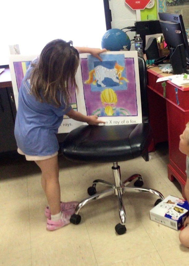 Kindergarten is Wild About Reading!