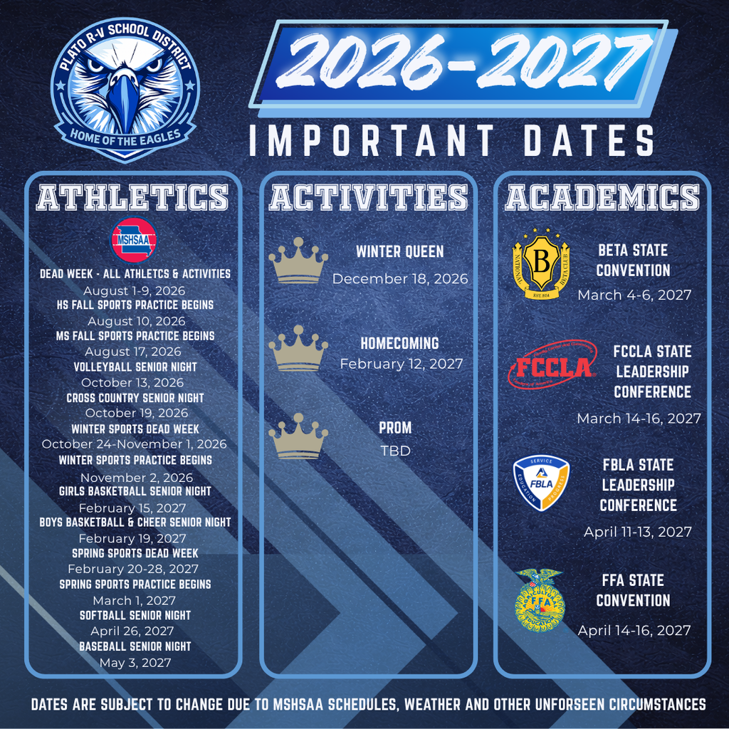 Important events!