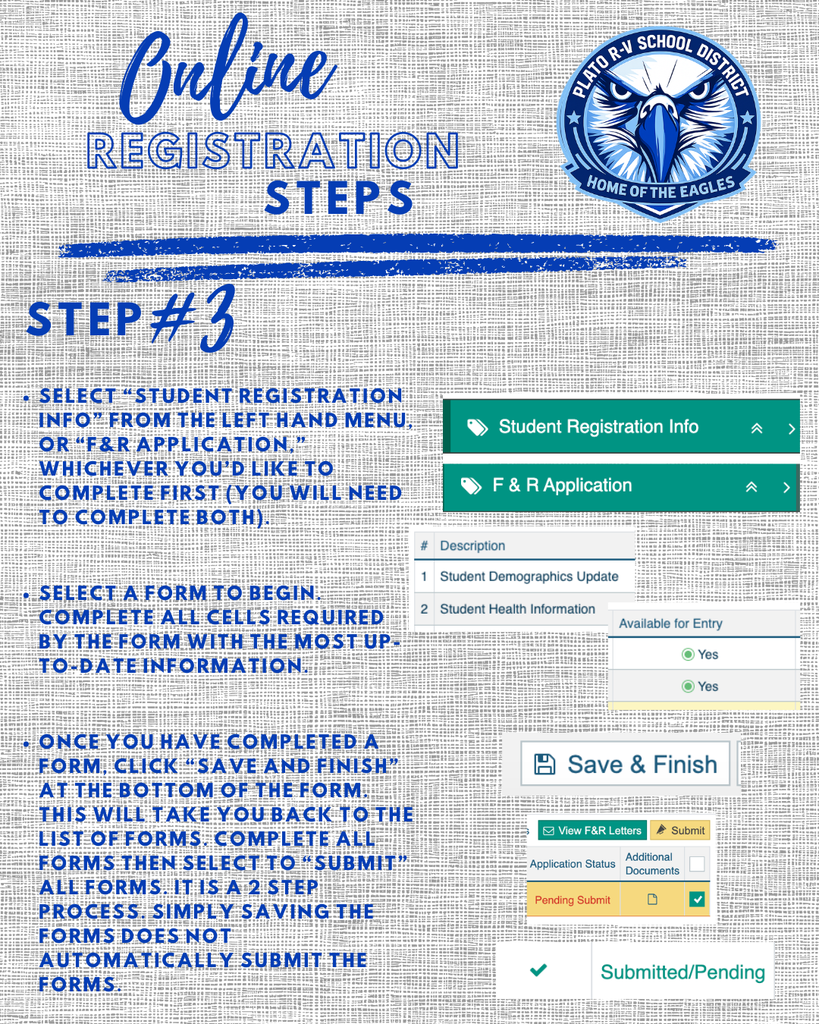 Plato online registration