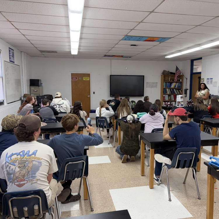 We would like to Thank Missouri State Springfield for speaking with our students today! #GoMaroon