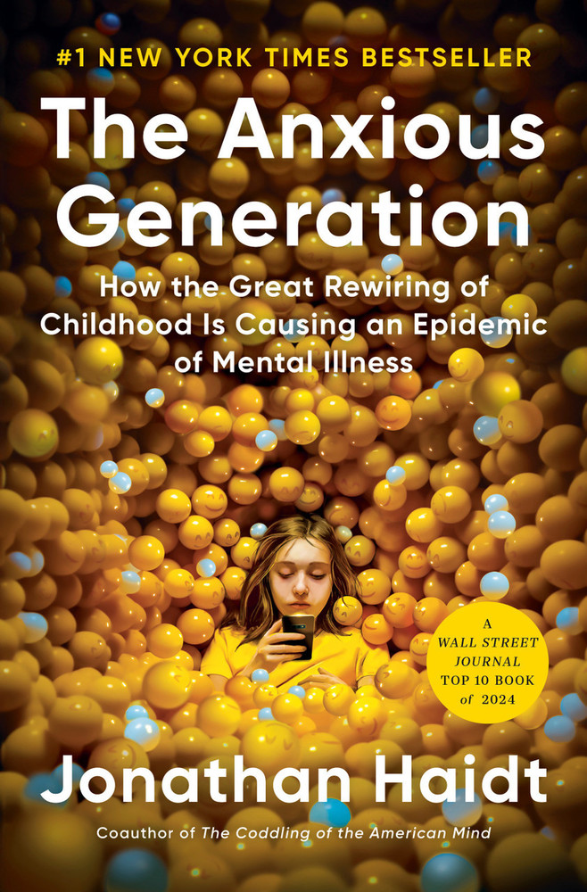 Anxious Generation Book Cover