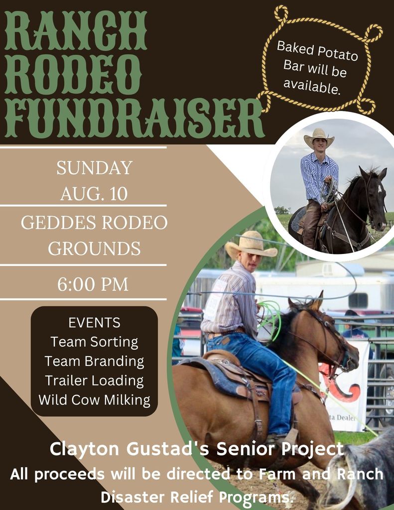 Clayton Gustad's Senior Project Flyer