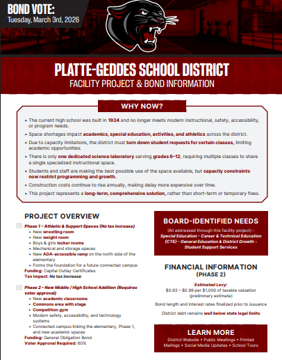 Public Meeting & Projects Info