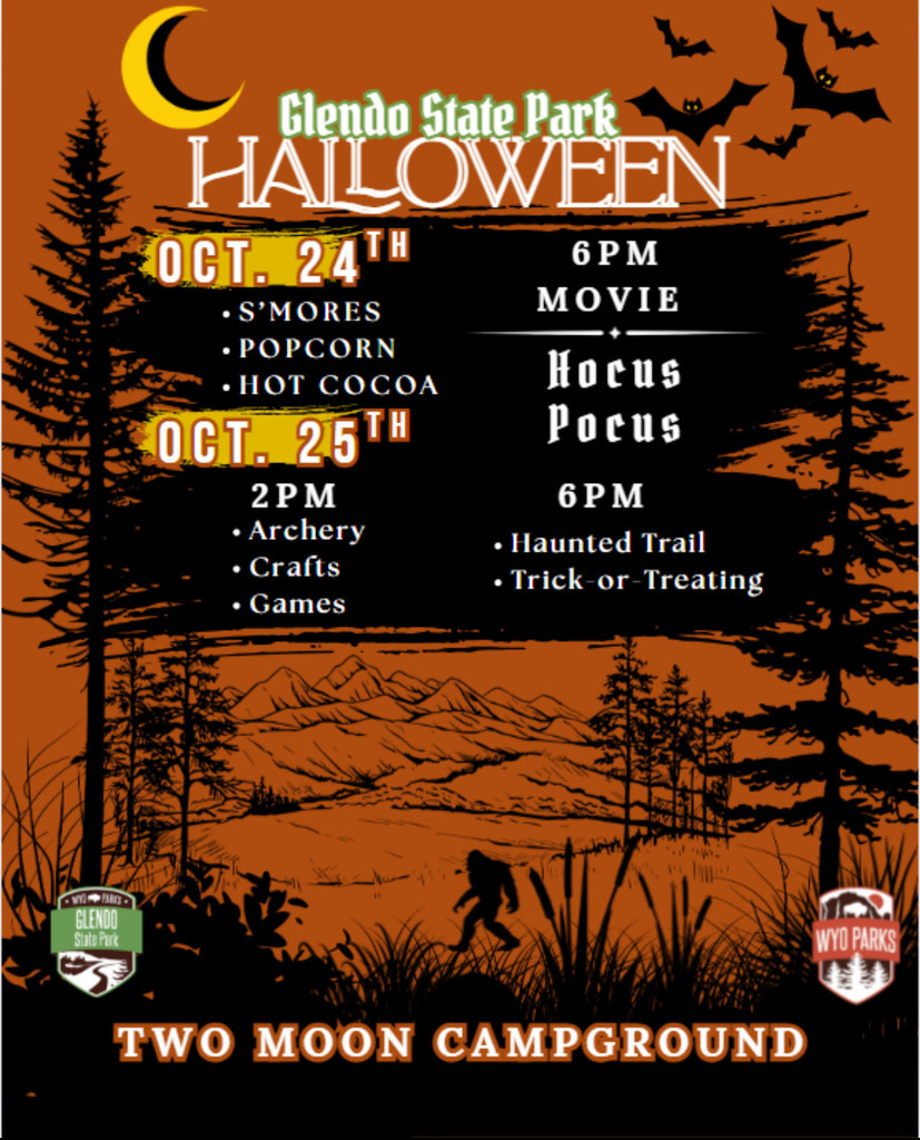 Check out Glendo State Park Oct 24-25th