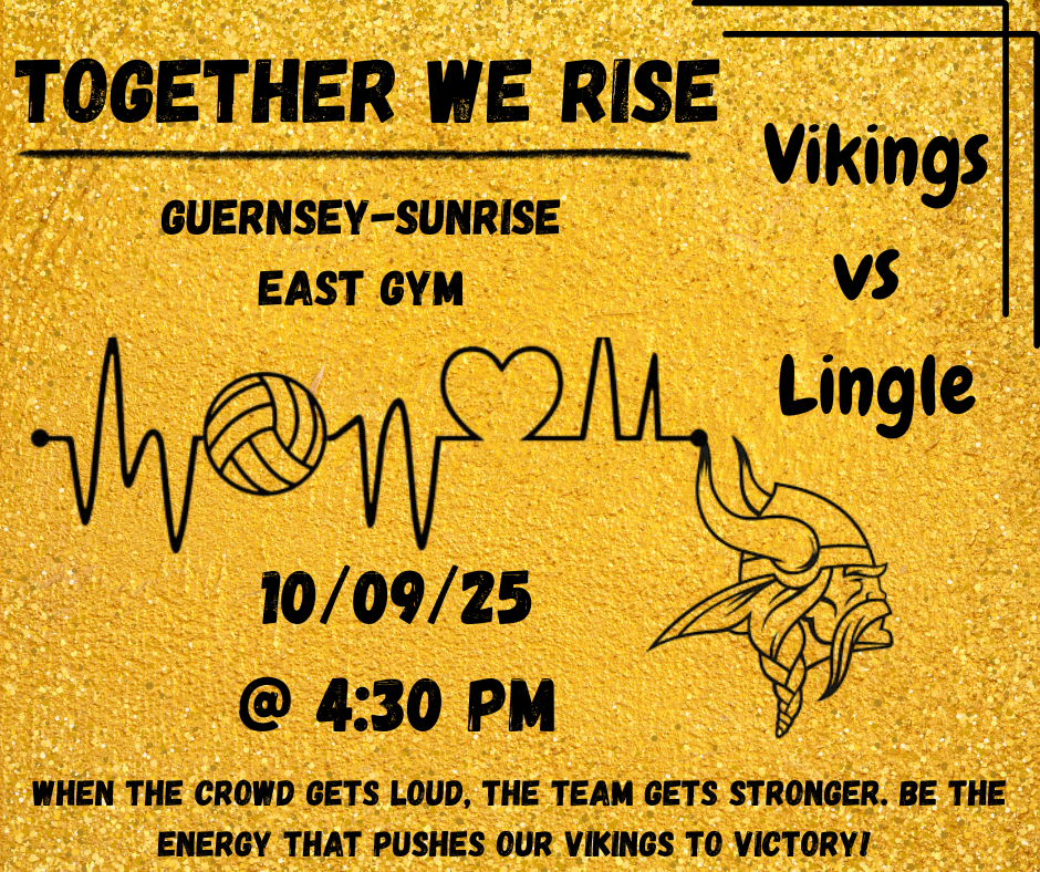 Come out today and support our Vikings!