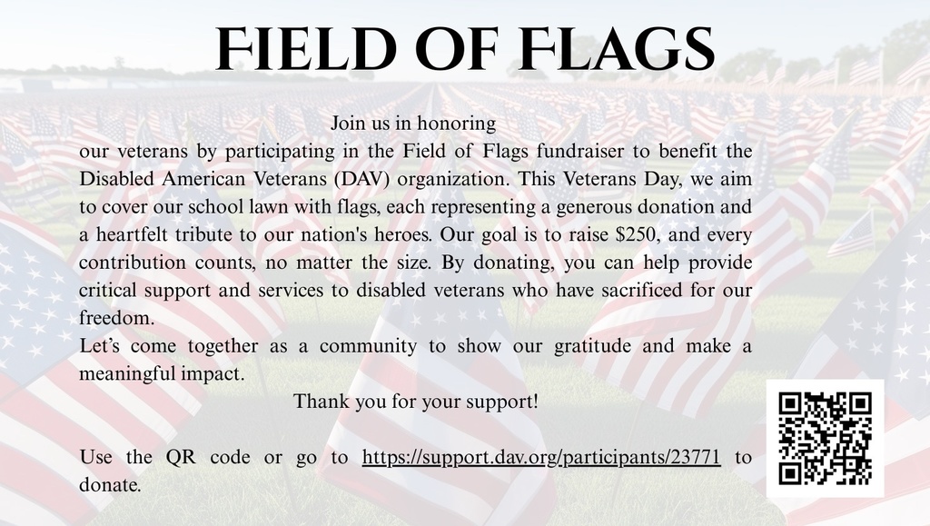 Field of Flags Donation