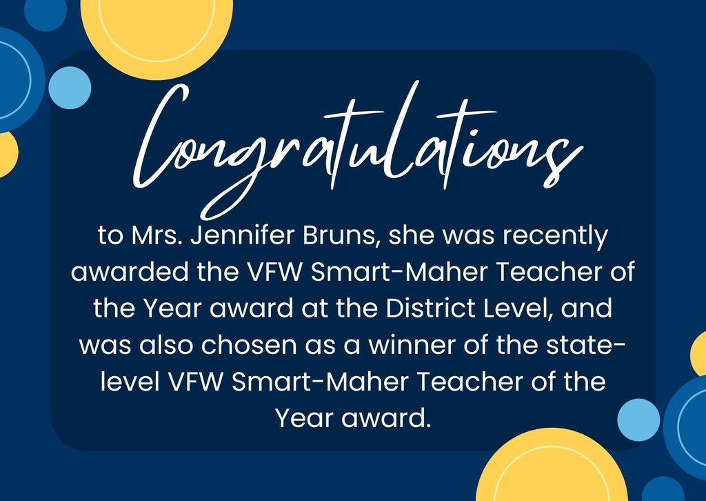 Congratulations Mrs Bruns!