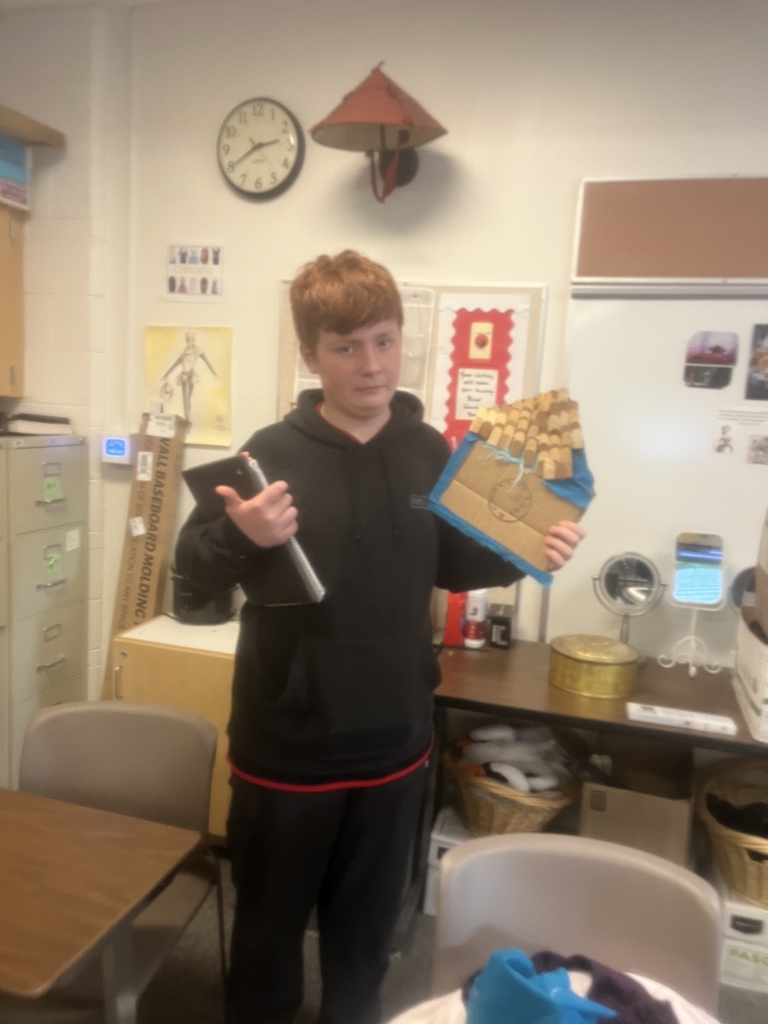 Set design class making clocks for Pinocchio!