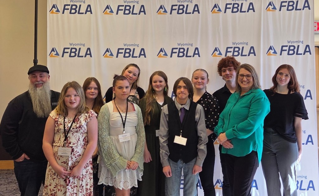 Junior High FBLA is in the house for the Wyoming Middle School State Leadership Conference