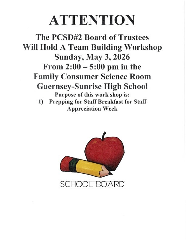 School Board Team Building Workshop NOTICE