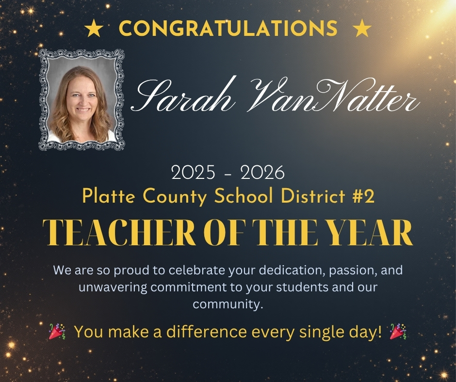 Congratulations Mrs VanNatter and Ms Ayers!