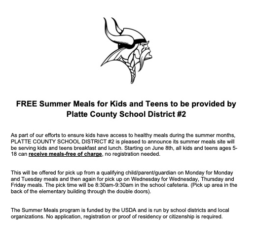 Summer Meal Program