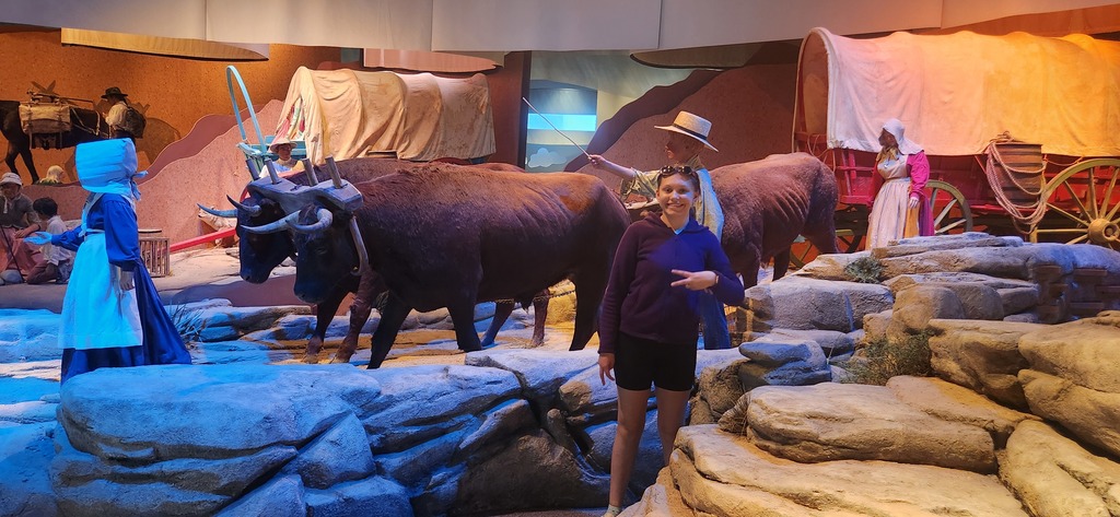 Fun learning experience at the Wyoming Trail Center!