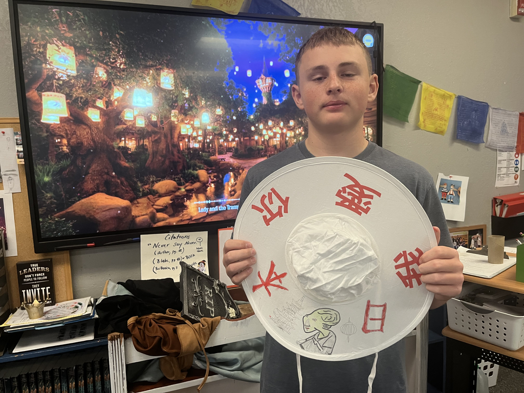 Japanese Oni Project is coming along for Set Design Class!