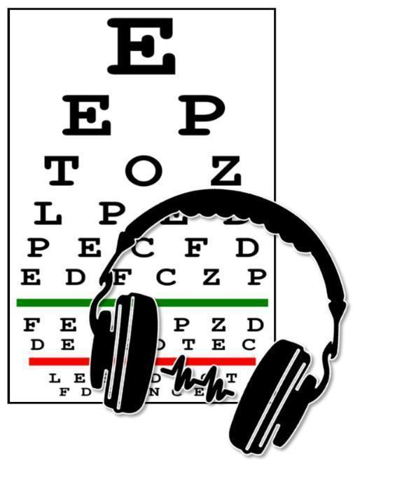 vision and hearing icon