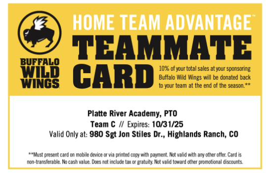 Buffalo Wild Wings Restaurant MONTH