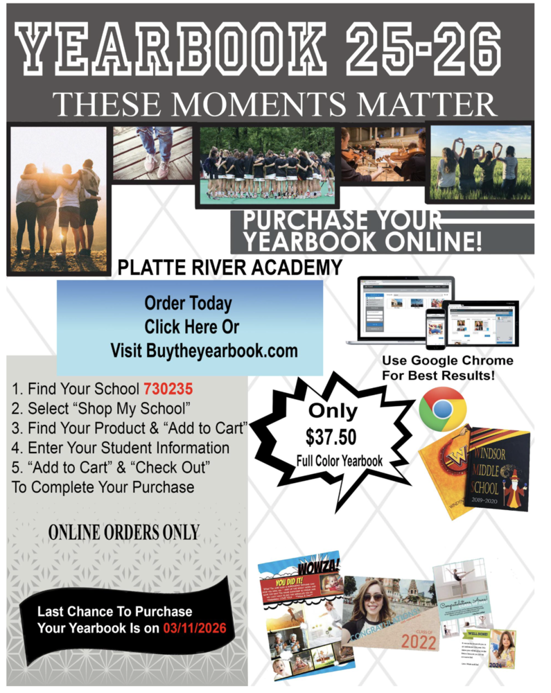 Buy a yearbook today!
