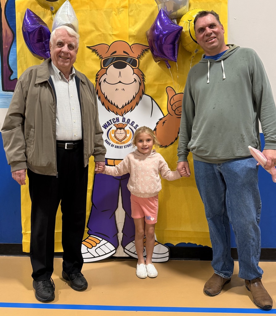 Dad and Daughter with Watch Dog