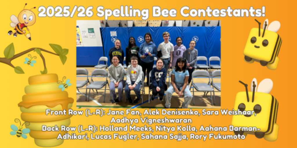 Spelling bee contestants