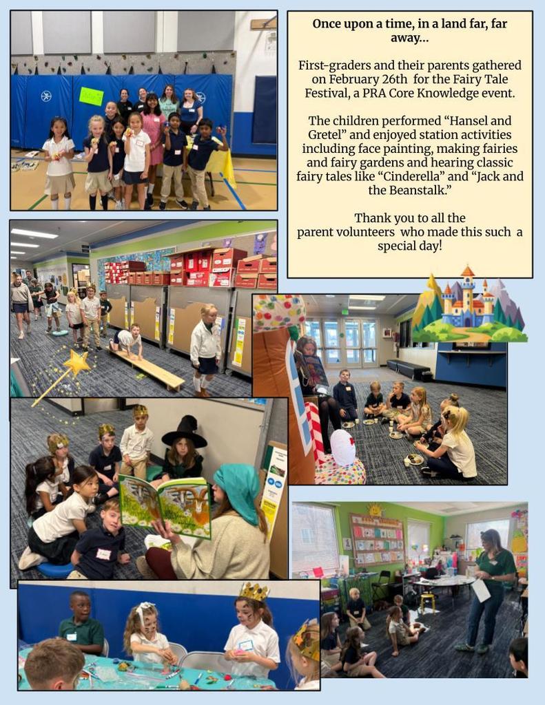 1st Grade Fairy Tale Festival