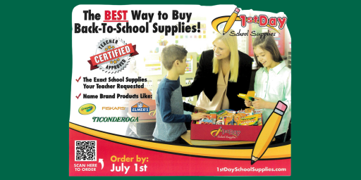 1st Day School Schedule