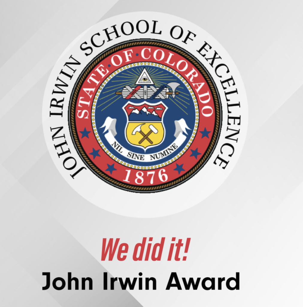 We did it! John Irwin Award