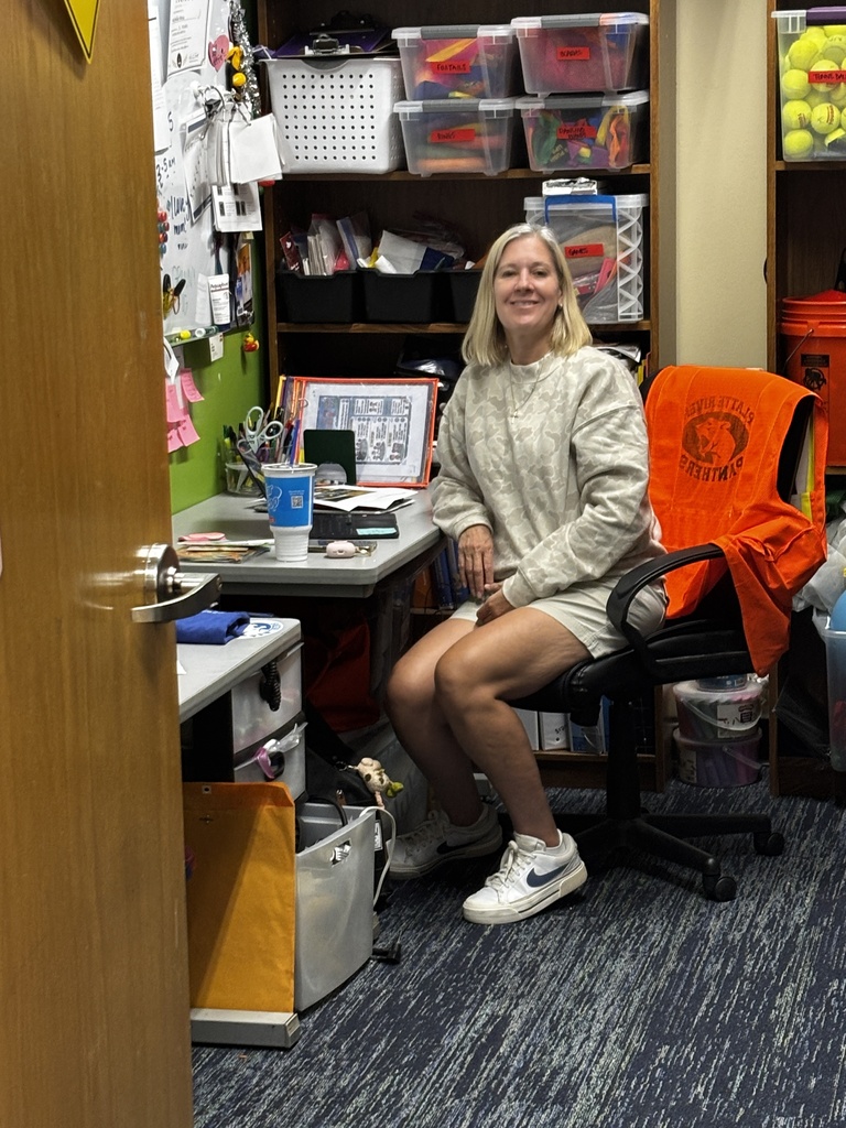 Mrs. Weis planning fun PE days for students!