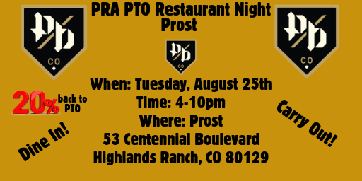 Prost Restaurant Night