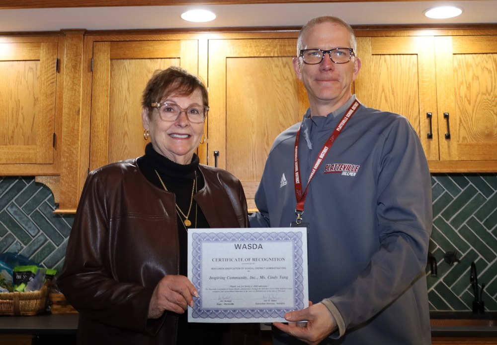 Cindy Tang and Jim Boebel