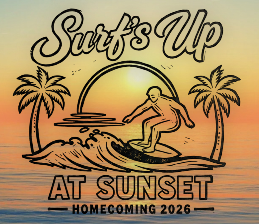 Surfs Up at Sunset