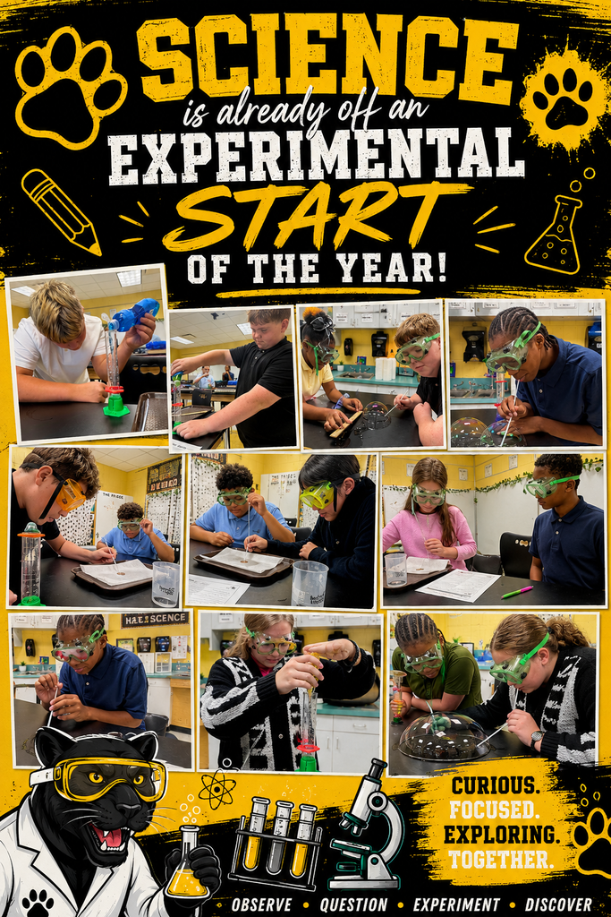 Our students are getting hands-on in the lab, exploring, experimenting, and putting their science skills to work.