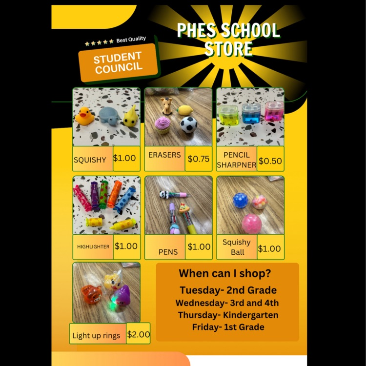 PHES school store