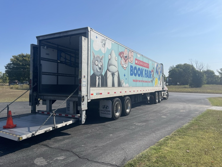 Book Fair Truck has delivered!
