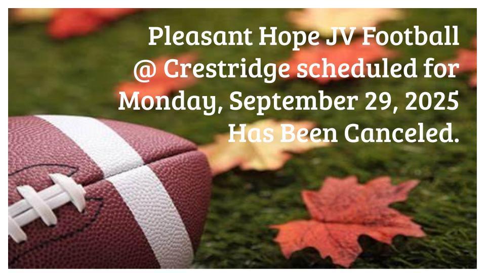 jv football announcement