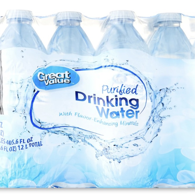 We need donations of cases of water!