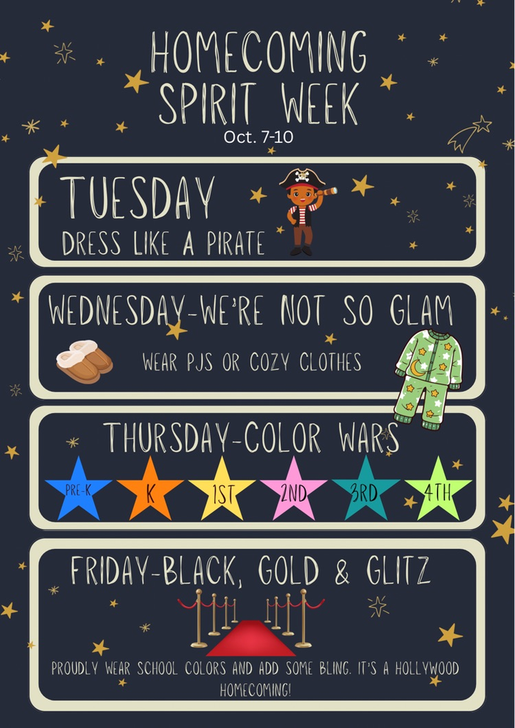PHES Homecoming Spirit Week 2025