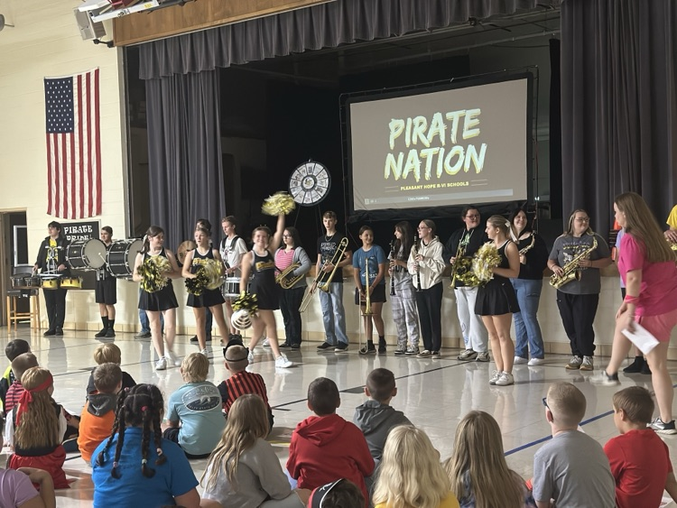 PHHS Band and Cheer kicking off HOCO